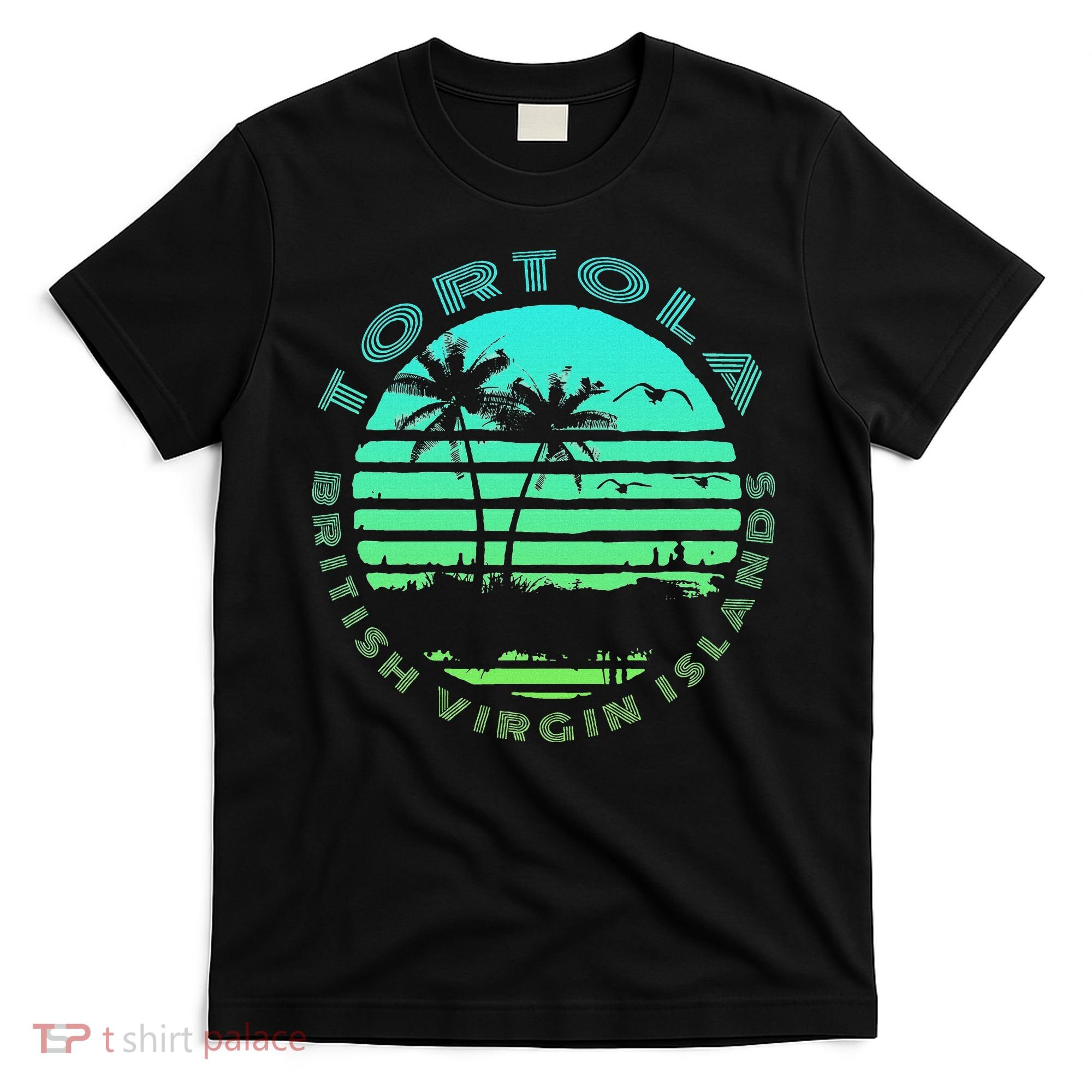Bvi Tortola British Caribbean Island Souvenir T-Shirt