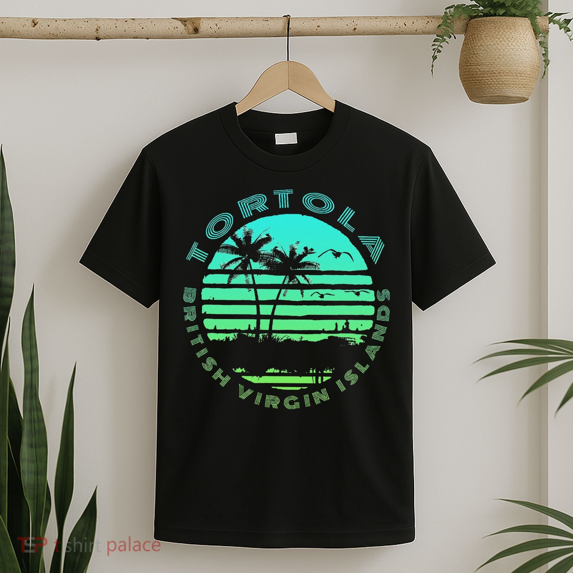 Bvi Tortola British Caribbean Island Souvenir T-Shirt