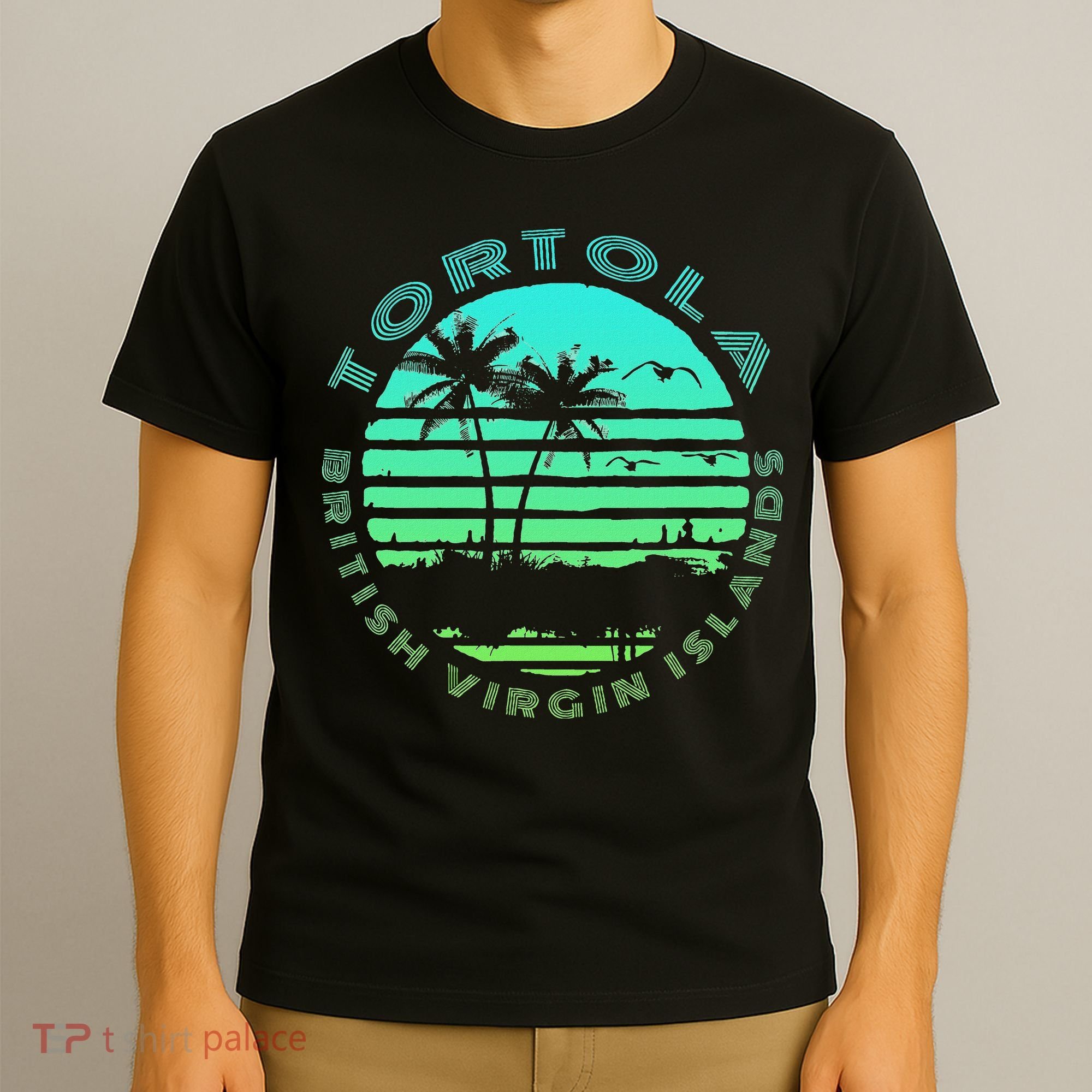 Bvi Tortola British Caribbean Island Souvenir T-Shirt