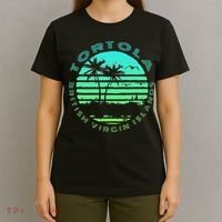Bvi Tortola British Caribbean Island Souvenir T-Shirt thumb 4