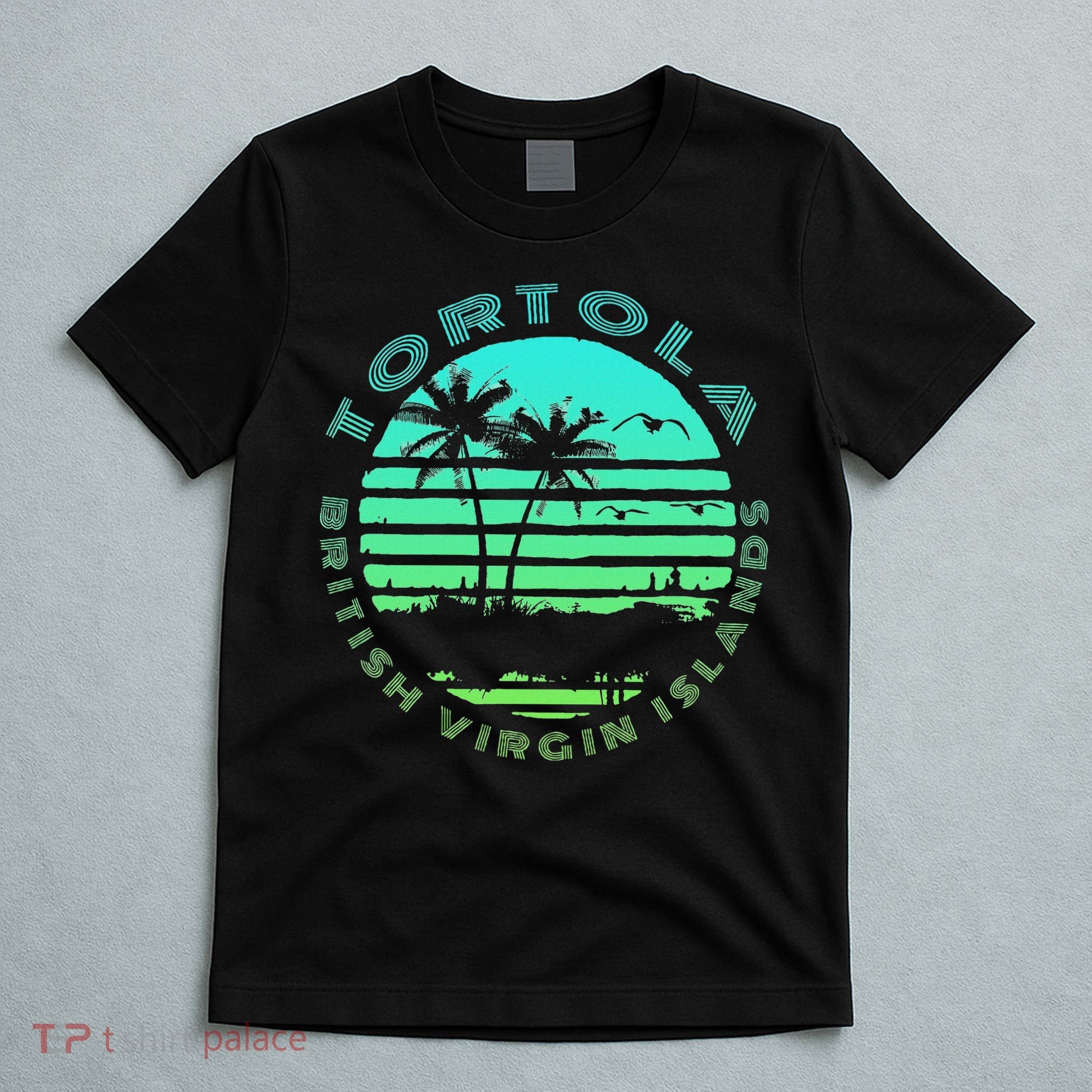 Bvi Tortola British Caribbean Island Souvenir T-Shirt