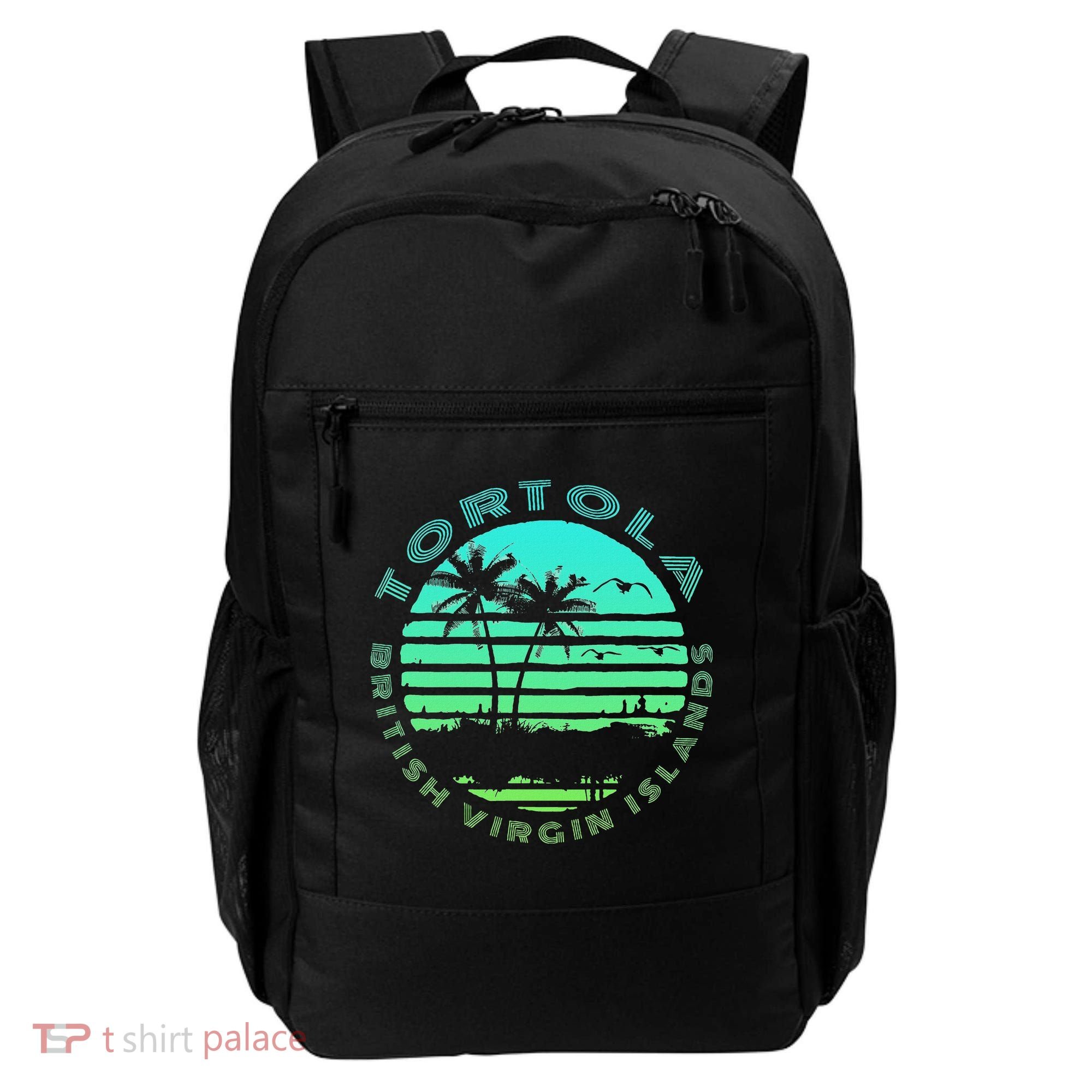 Bvi Tortola British Caribbean Island Souvenir Backpack