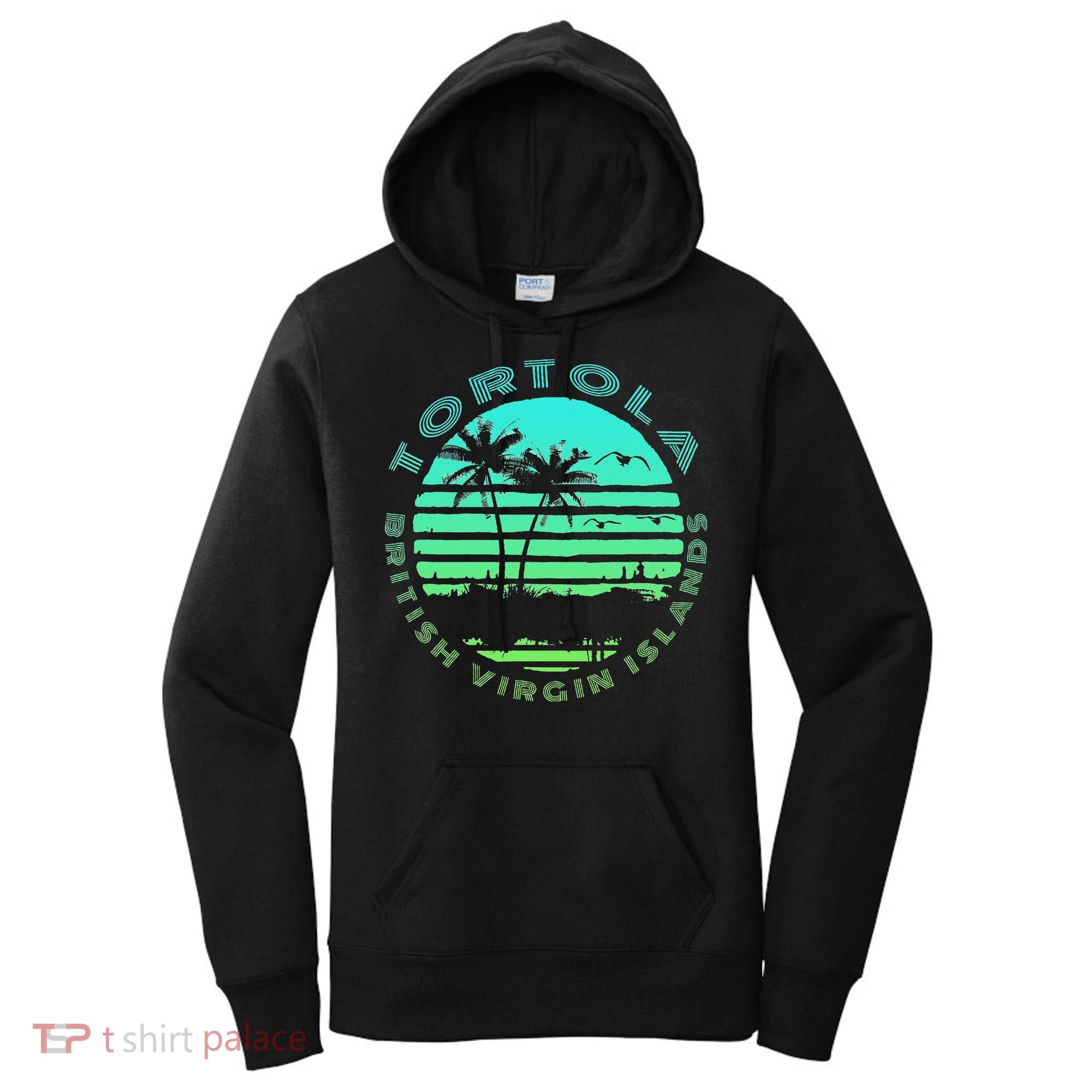 Bvi Tortola British Caribbean Island Souvenir Women's Hoodie