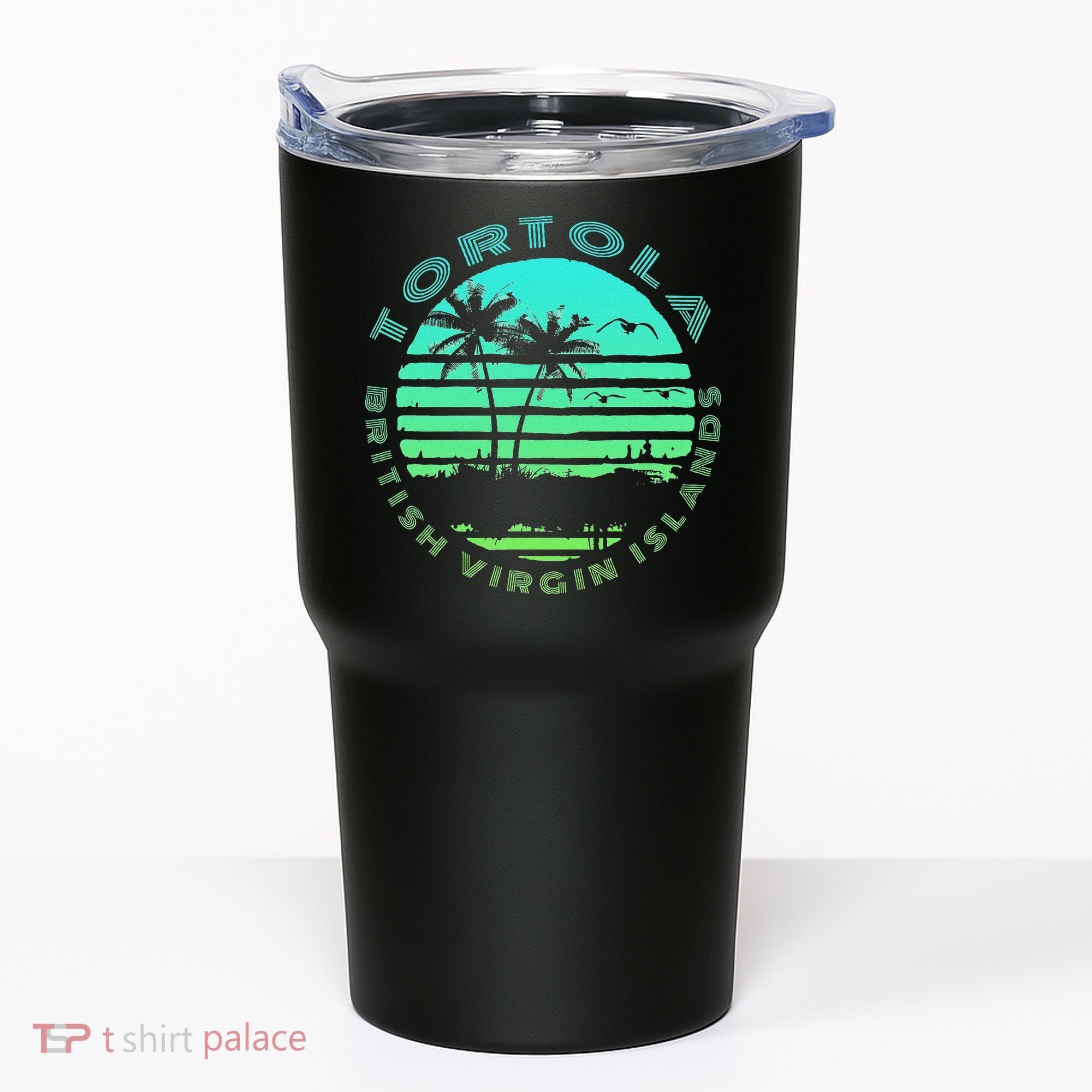 Bvi Tortola British Caribbean Island Souvenir Tumbler