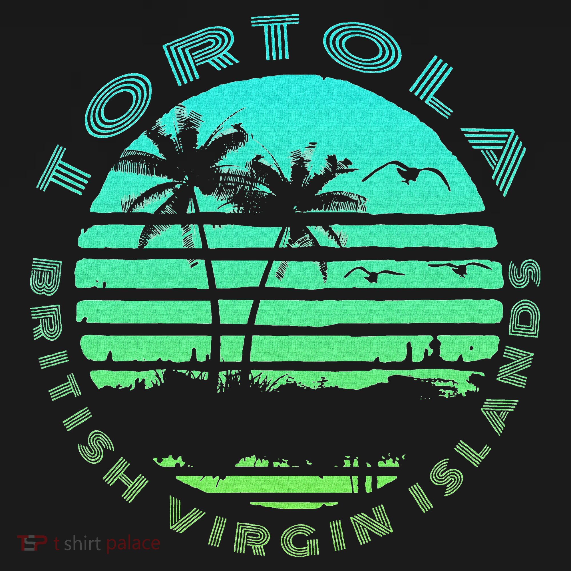 Bvi Tortola British Caribbean Island Souvenir Women's Tank Top