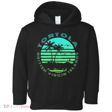Bvi Tortola British Caribbean Island Souvenir Toddler Hoodie