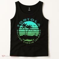 Bvi Tortola British Caribbean Island Souvenir Tank Top thumb 2