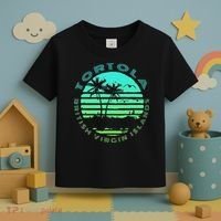 Bvi Tortola British Caribbean Island Souvenir Toddler T-Shirt thumb 3