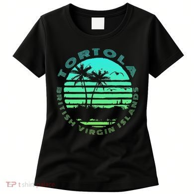 Bvi Tortola British Caribbean Island Souvenir Women's T-Shirt
