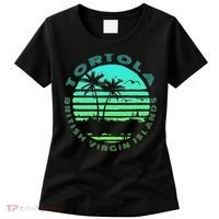 Bvi Tortola British Caribbean Island Souvenir Women's T-Shirt thumb 0