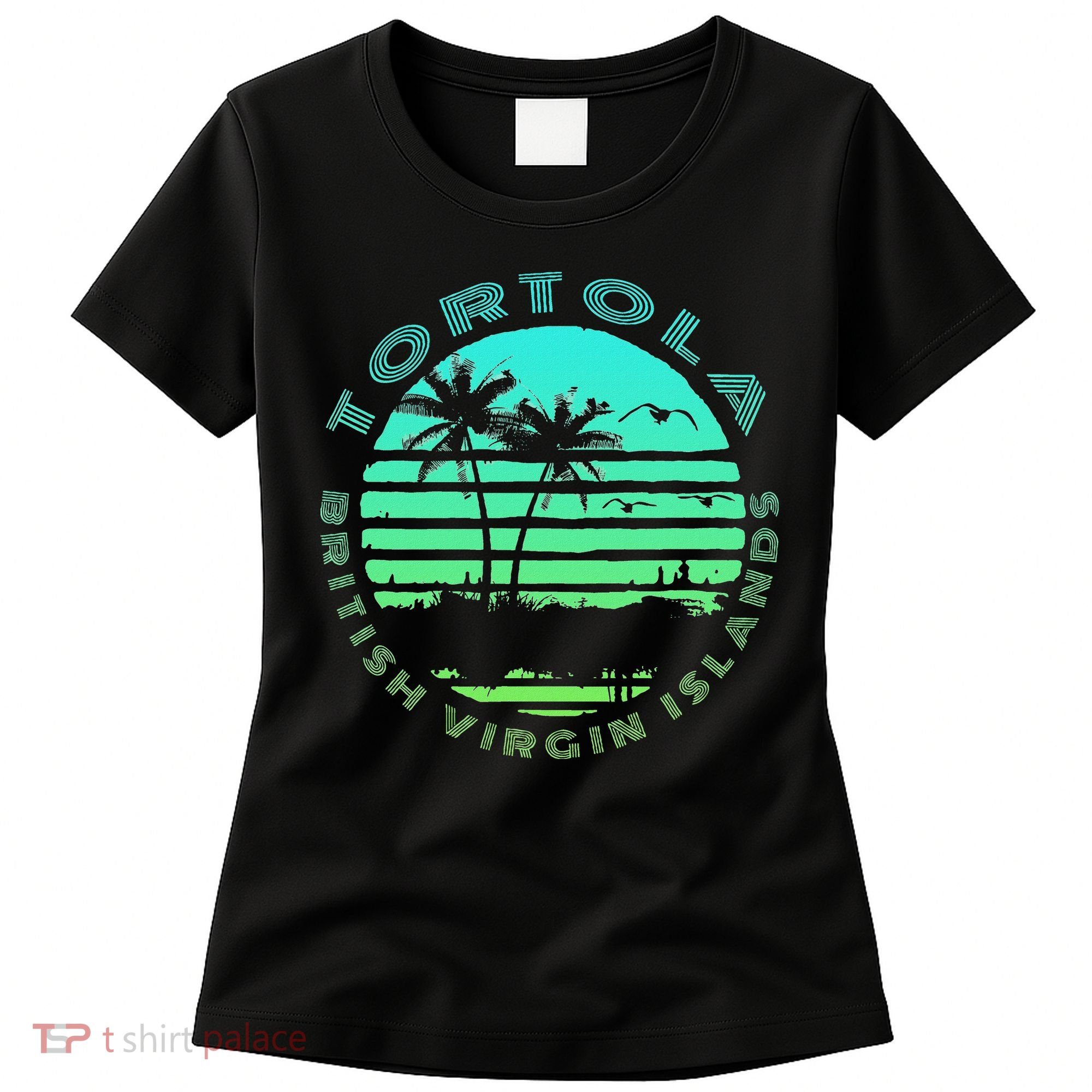 Bvi Tortola British Caribbean Island Souvenir Women's T-Shirt