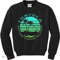 Bvi Tortola British Caribbean Island Souvenir Kids Sweatshirt thumb 0