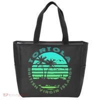Bvi Tortola British Caribbean Island Souvenir Tote Bag thumb 0