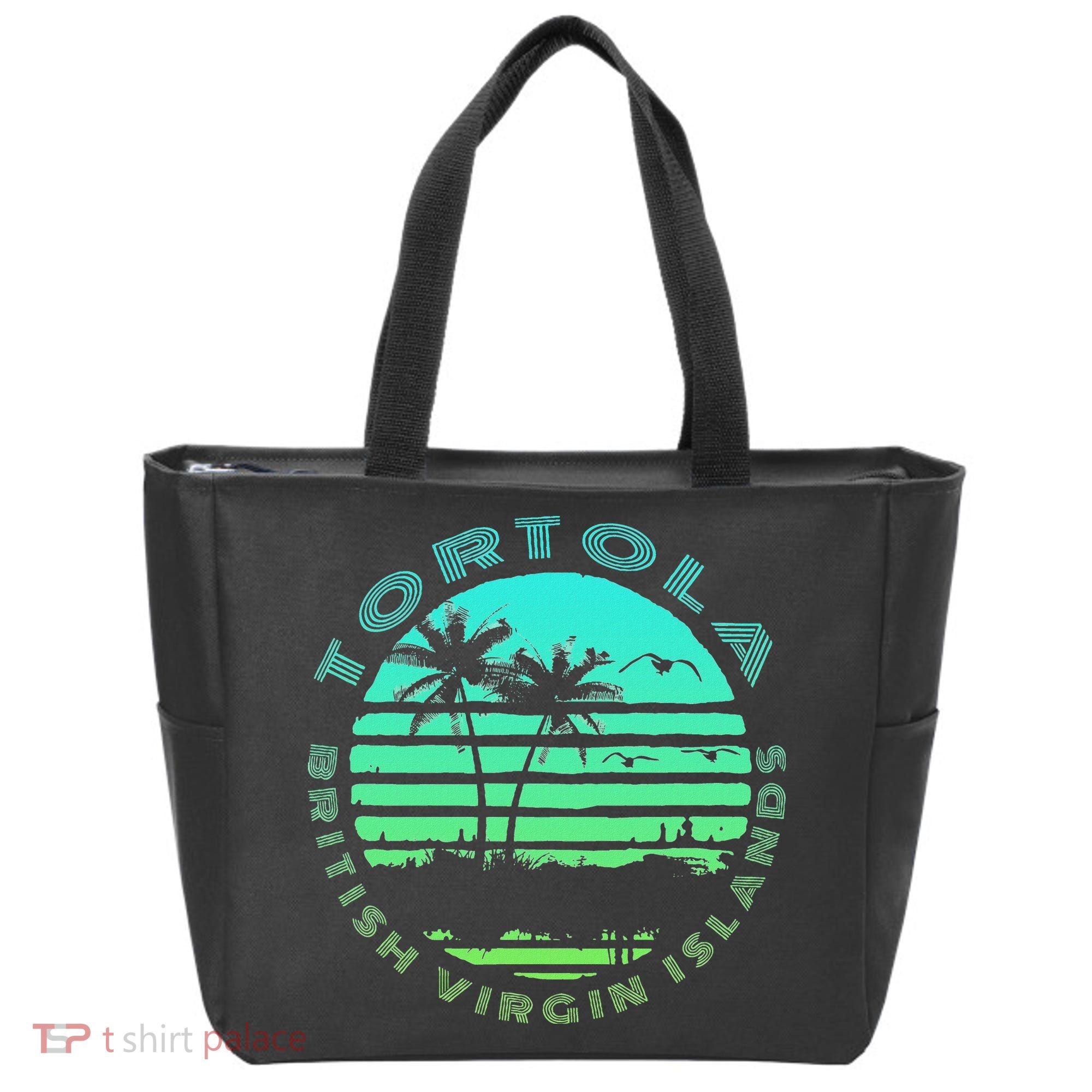 Bvi Tortola British Caribbean Island Souvenir Tote Bag