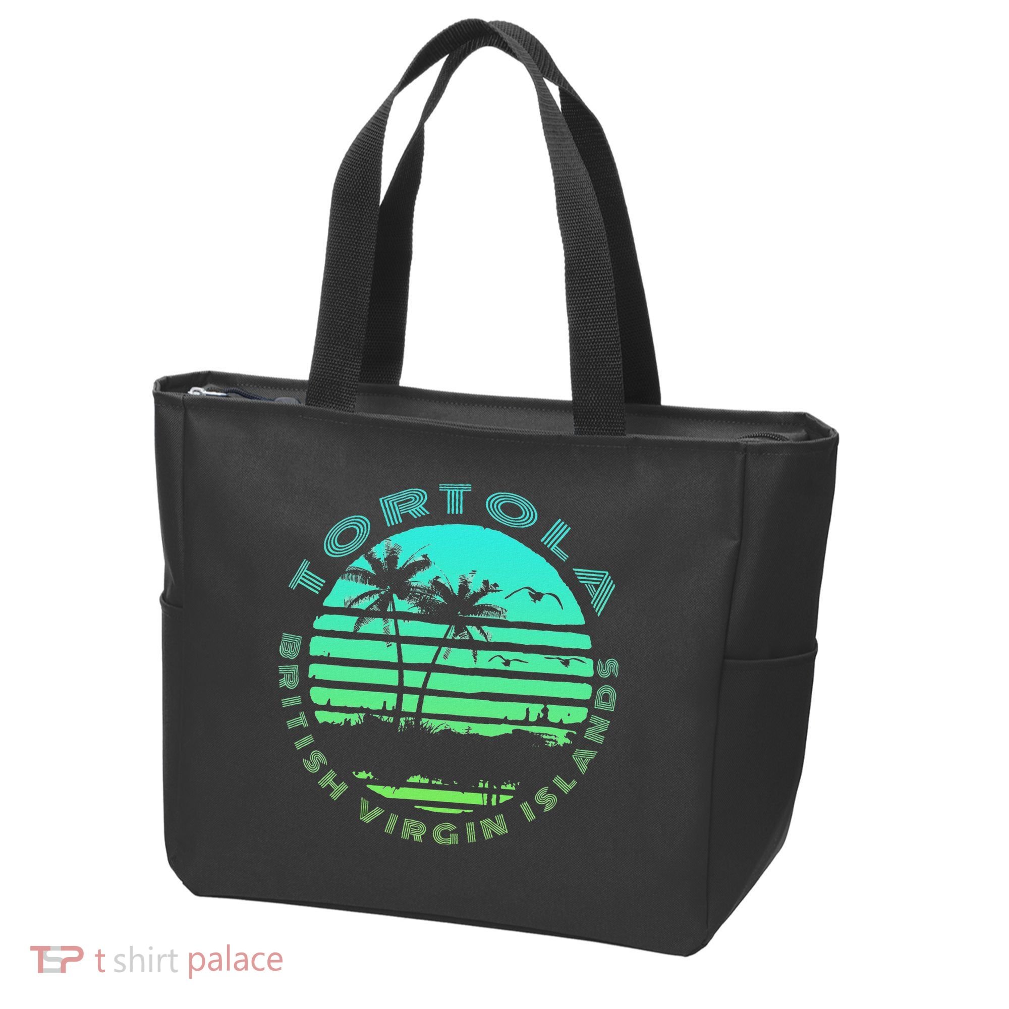 Bvi Tortola British Caribbean Island Souvenir Tote Bag