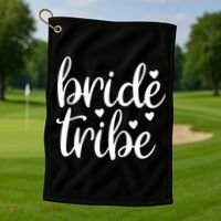 Bride Tribe Golf Towel thumb 1