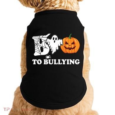 Boo To Bullying Ghost Anti Bully Unity Day Doggie Tank