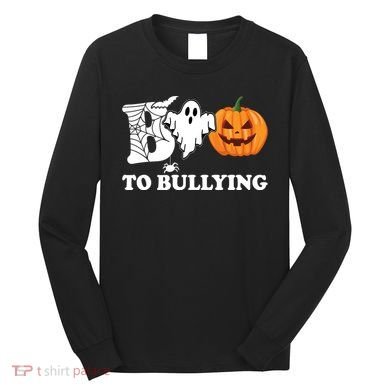 Boo To Bullying Ghost Anti Bully Unity Day Long Sleeve Shirt