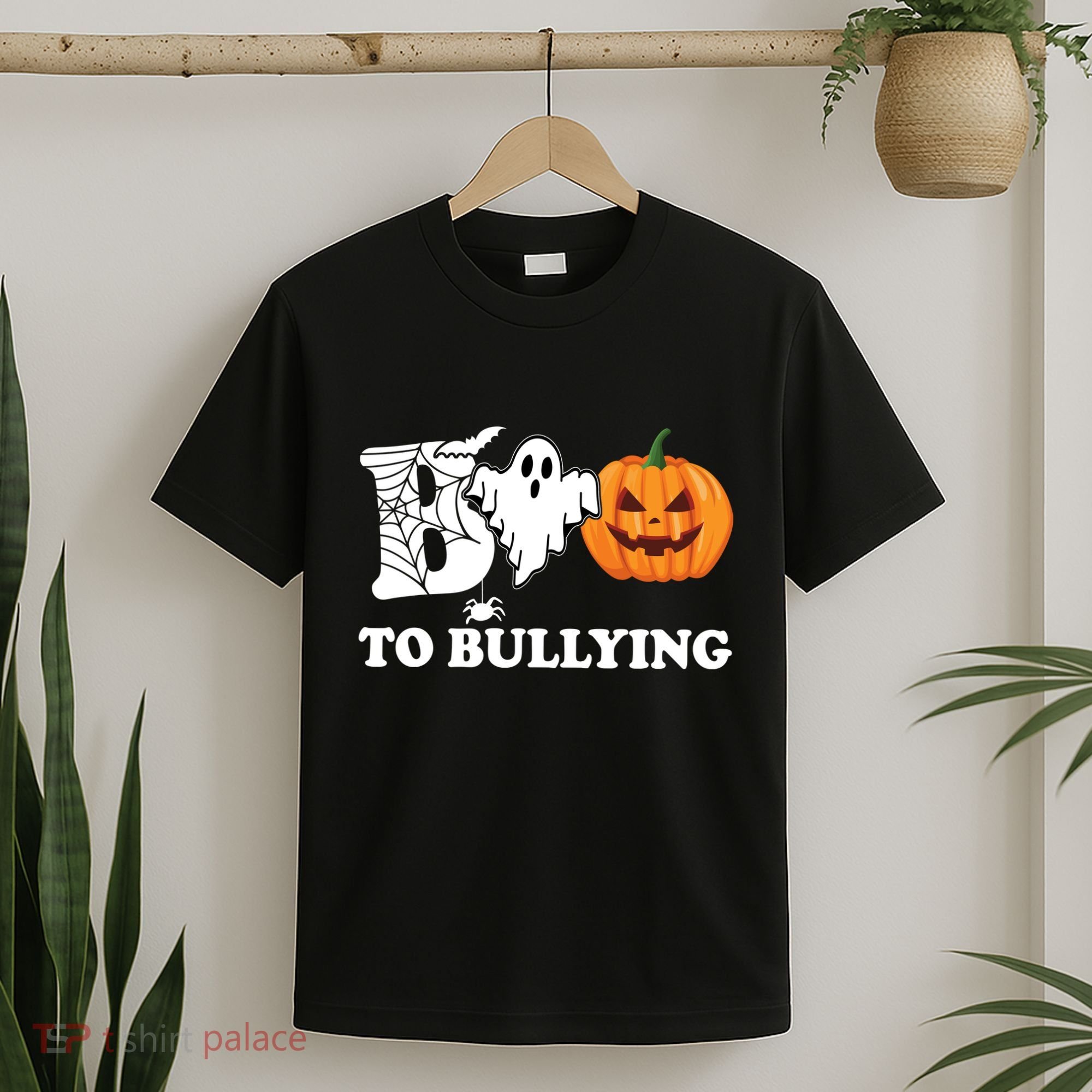 Boo To Bullying Ghost Anti Bully Unity Day T-Shirt