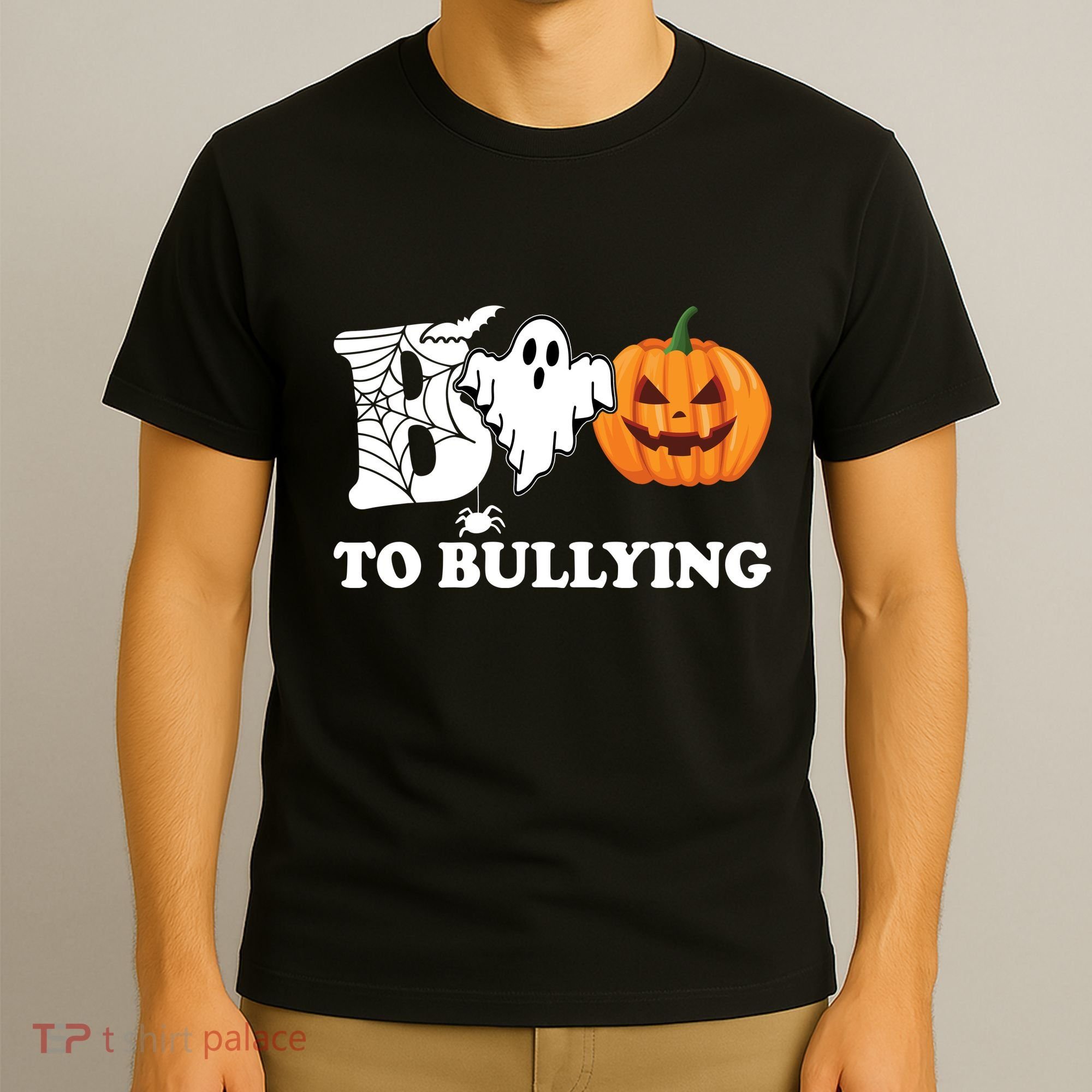 Boo To Bullying Ghost Anti Bully Unity Day T-Shirt