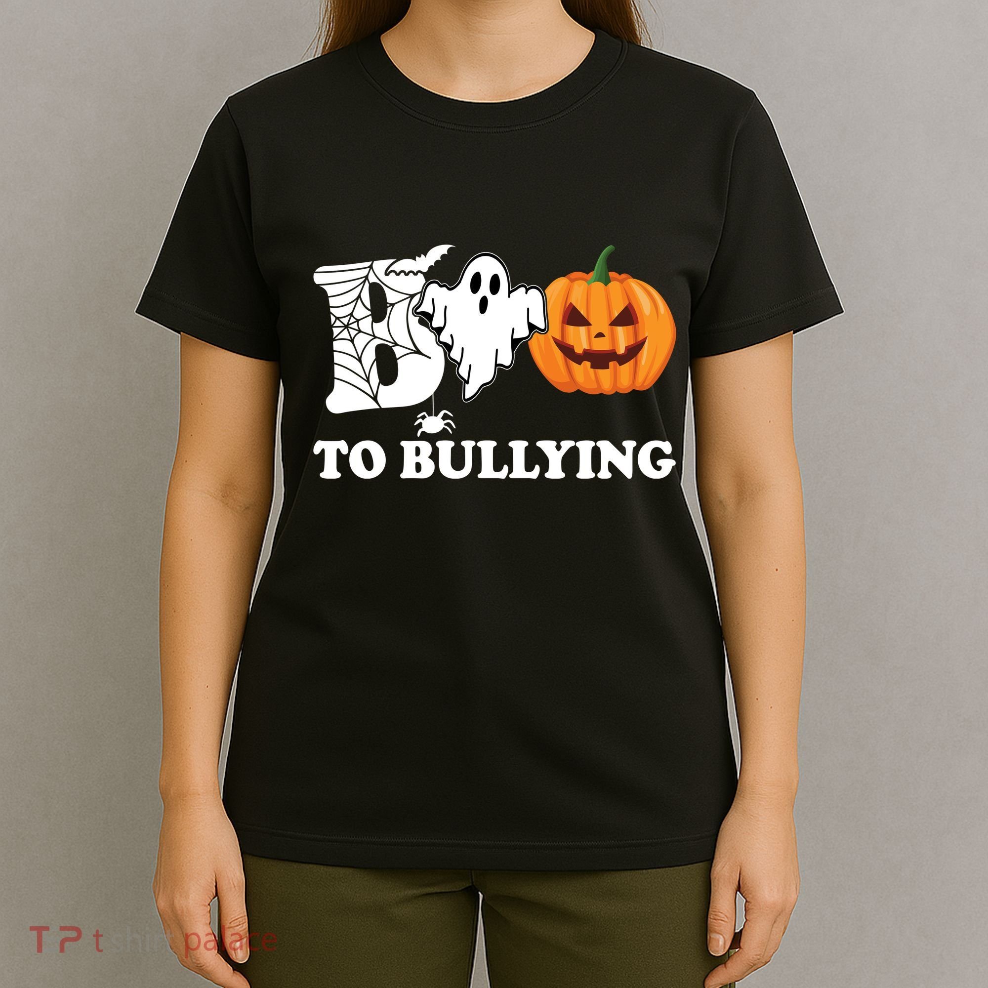 Boo To Bullying Ghost Anti Bully Unity Day T-Shirt