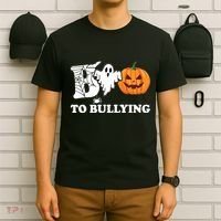 Boo To Bullying Ghost Anti Bully Unity Day T-Shirt thumb 6