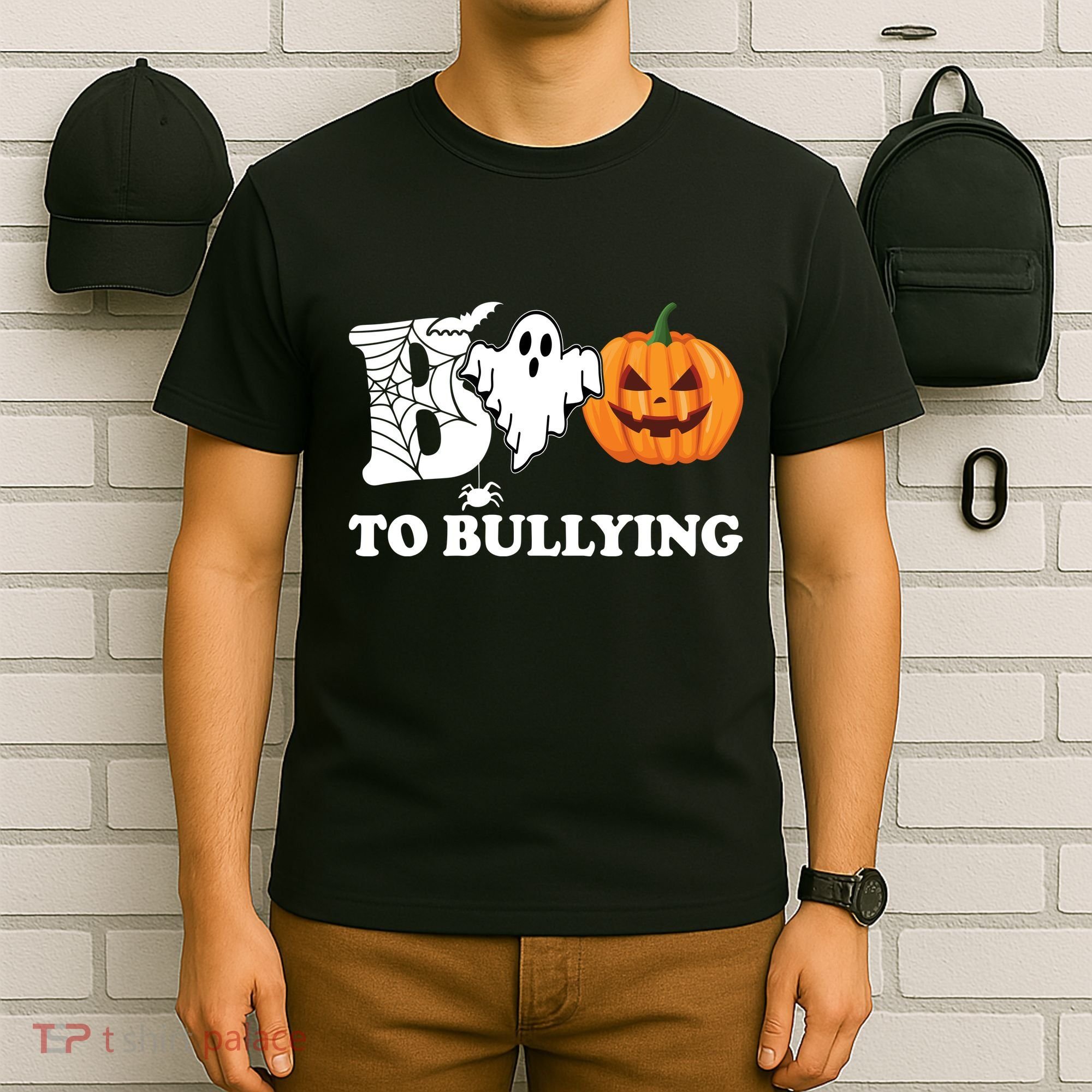 Boo To Bullying Ghost Anti Bully Unity Day T-Shirt