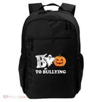 Boo To Bullying Ghost Anti Bully Unity Day Backpack thumb 0