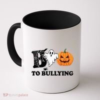 Boo To Bullying Ghost Anti Bully Unity Day Coffee Mug thumb 0