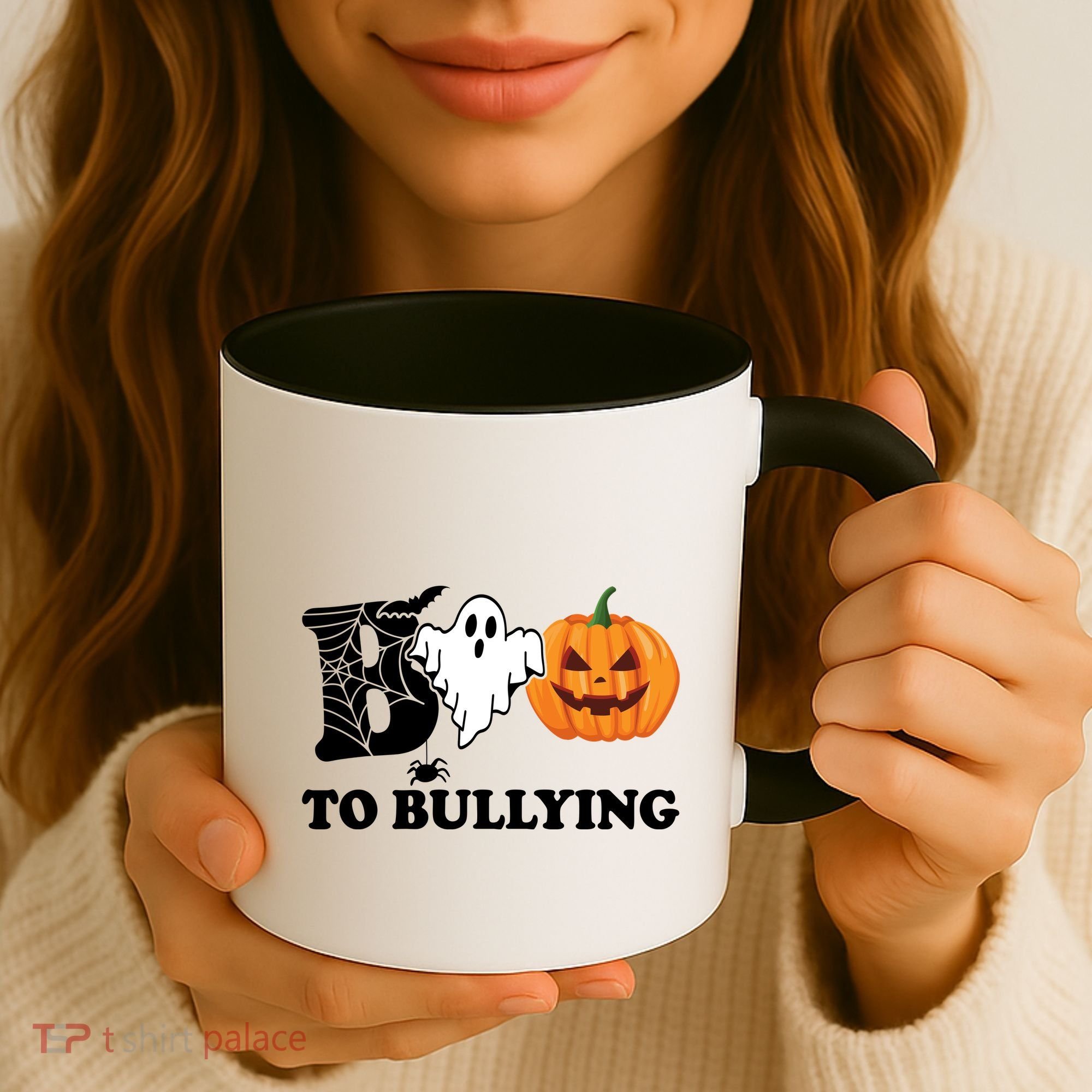 Boo To Bullying Ghost Anti Bully Unity Day Coffee Mug