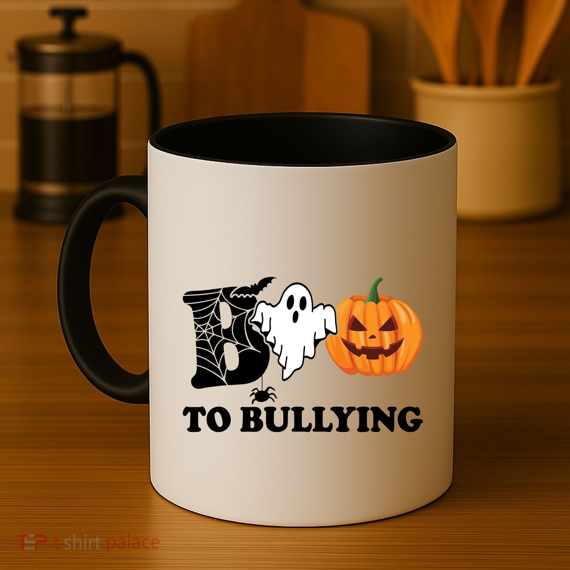 Boo To Bullying Ghost Anti Bully Unity Day Coffee Mug