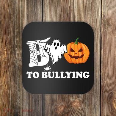 Boo To Bullying Ghost Anti Bully Unity Day Coaster