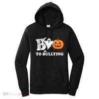 Boo To Bullying Ghost Anti Bully Unity Day Women's Hoodie thumb 0