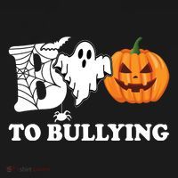 Boo To Bullying Ghost Anti Bully Unity Day Women's Hoodie thumb 2
