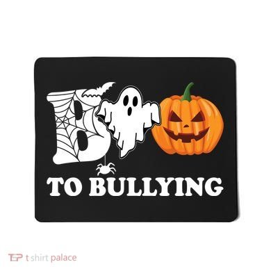 Boo To Bullying Ghost Anti Bully Unity Day Mousepad