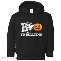 Boo To Bullying Ghost Anti Bully Unity Day Toddler Hoodie thumb 0