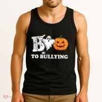 Boo To Bullying Ghost Anti Bully Unity Day Tank Top thumb 3