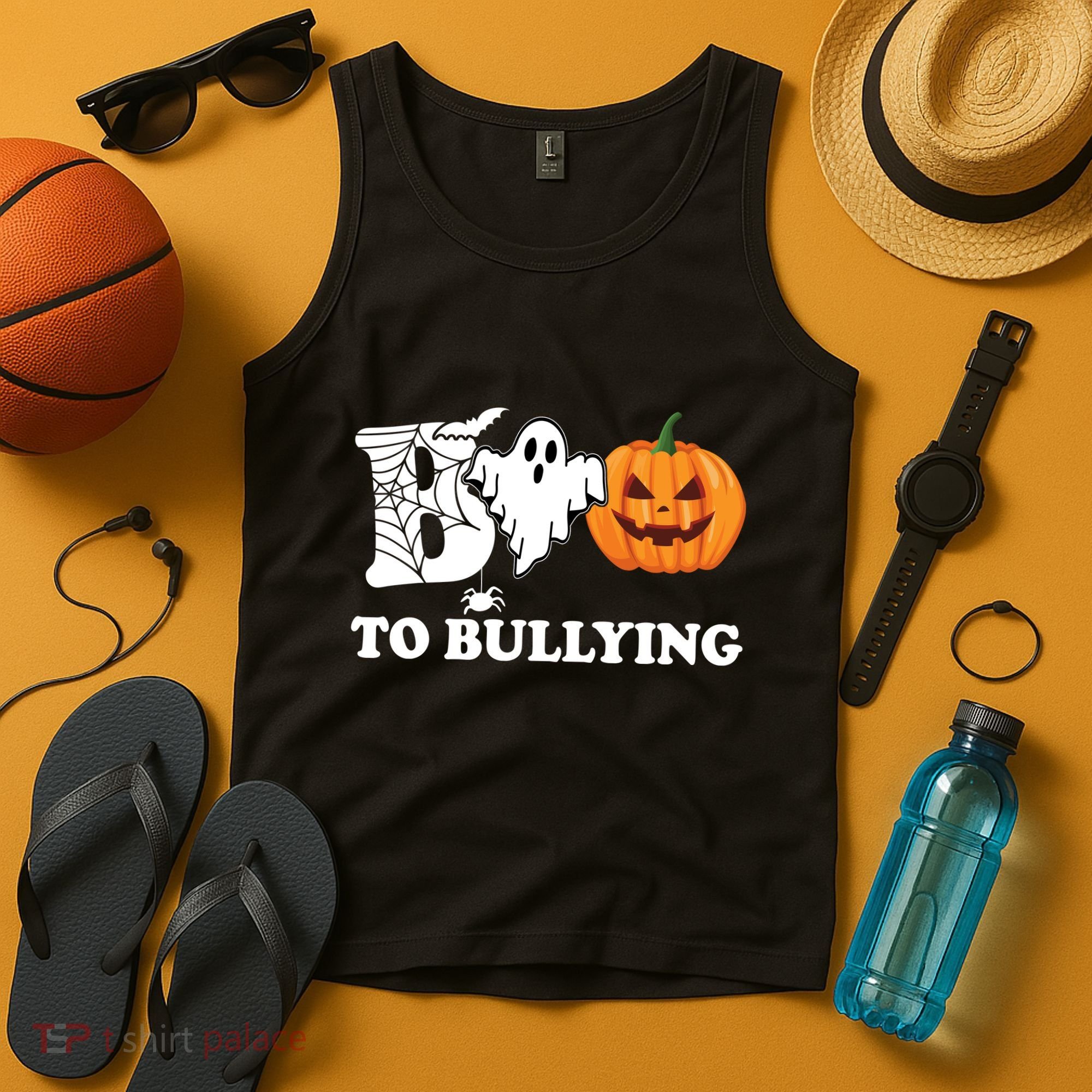 Boo To Bullying Ghost Anti Bully Unity Day Tank Top