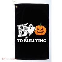 Boo To Bullying Ghost Anti Bully Unity Day Golf Towel thumb 0