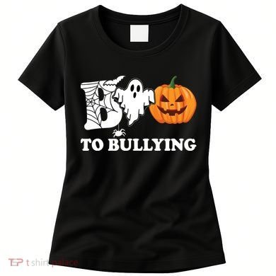 Boo To Bullying Ghost Anti Bully Unity Day Women's T-Shirt