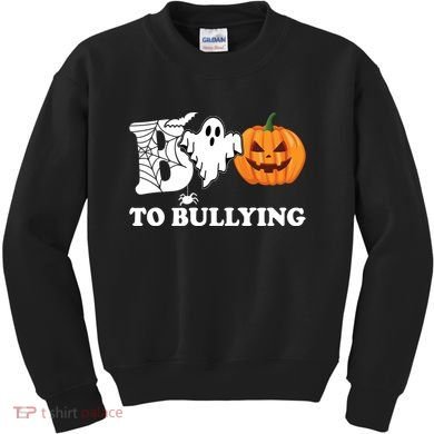 Boo To Bullying Ghost Anti Bully Unity Day Kids Sweatshirt