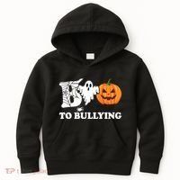 Boo To Bullying Ghost Anti Bully Unity Day Kids Hoodie thumb 0