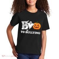 Boo To Bullying Ghost Anti Bully Unity Day Kids T-Shirt thumb 2