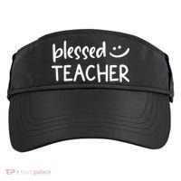 Blessed Teacher Adult Drive Performance Visor thumb 0