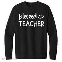 Blessed Teacher V.I.T. Fleece Crew Sweatshirt thumb 0