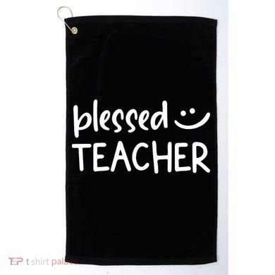 Blessed Teacher Golf Towel