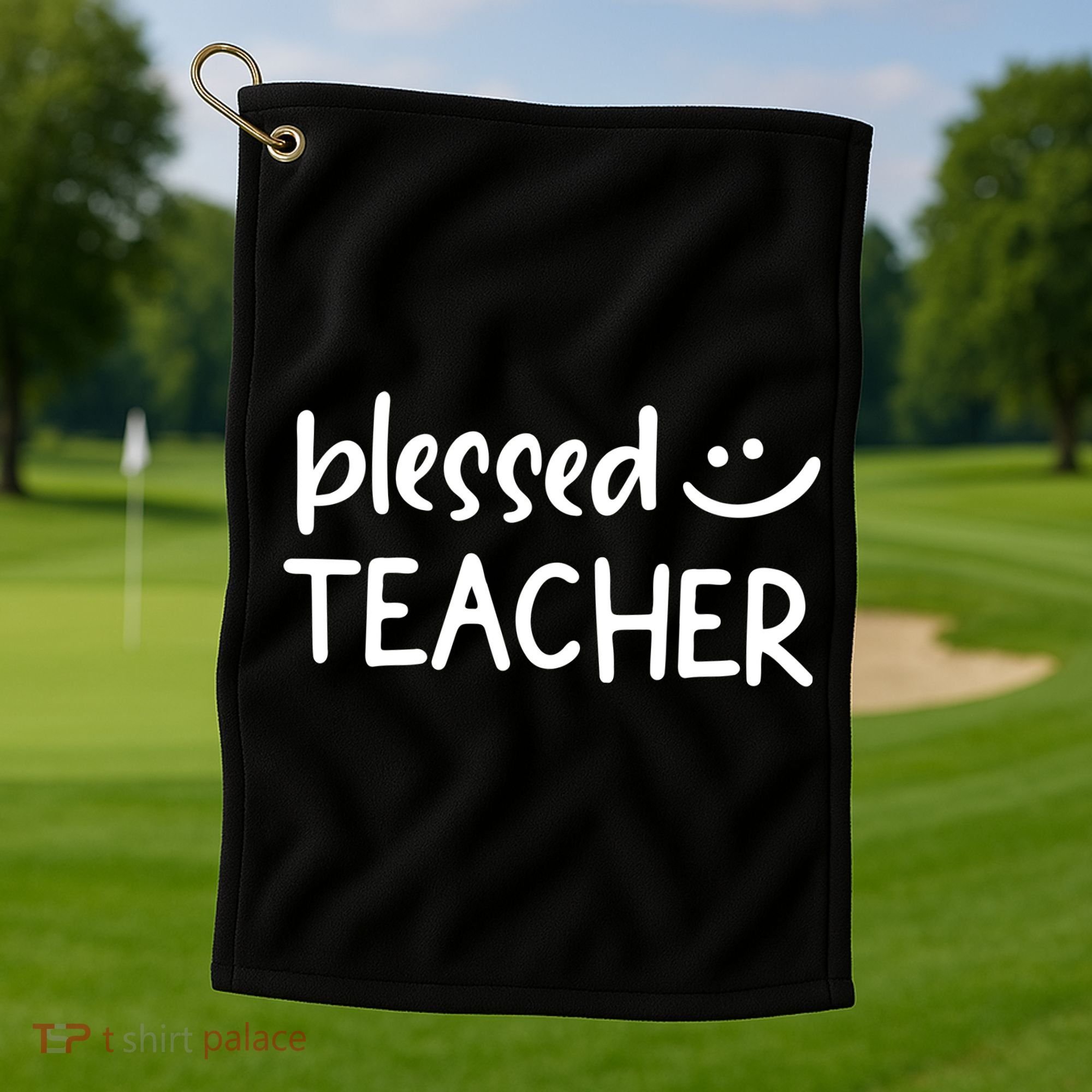 Blessed Teacher Golf Towel