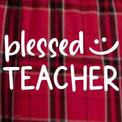 Blessed Teacher Men's Flannel Plaid Pajama Pants