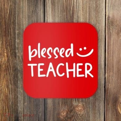 Blessed Teacher Coaster
