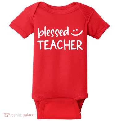 Blessed Teacher Baby Bodysuit